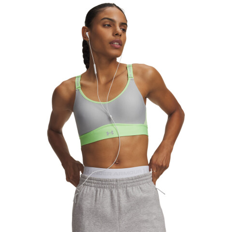 UA Infinity Mid 2.0 Bra-GRN GRN-712