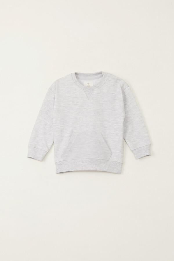 Buzo deportivo Gris Melange