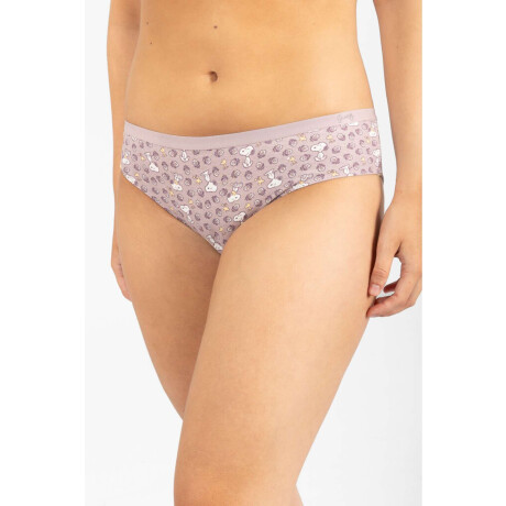 Culotte flower hug Plum
