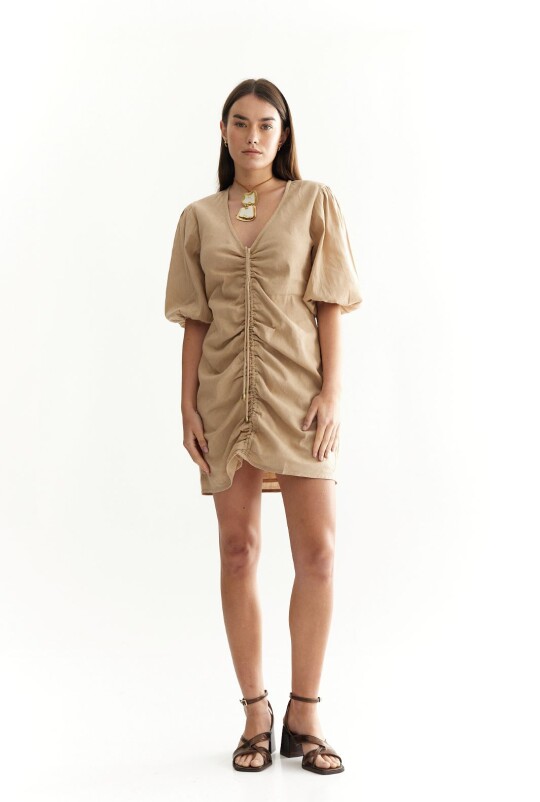 Vestido Indi Beige