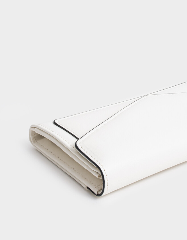 Ficheros Billetera Fichero Solapa - Blanco Crudo