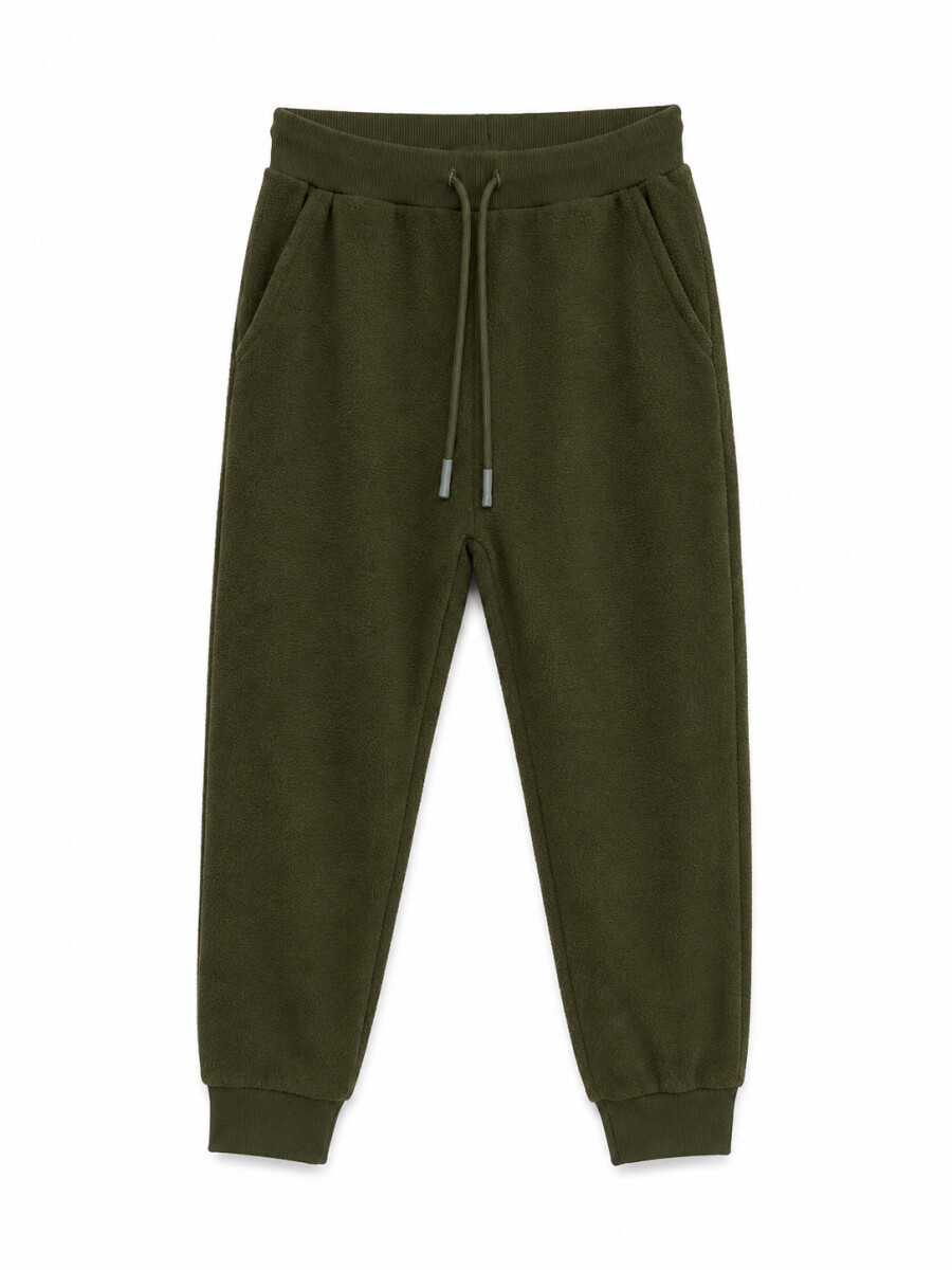 PANTALON SIMO POLAR - VERDE MILI 
