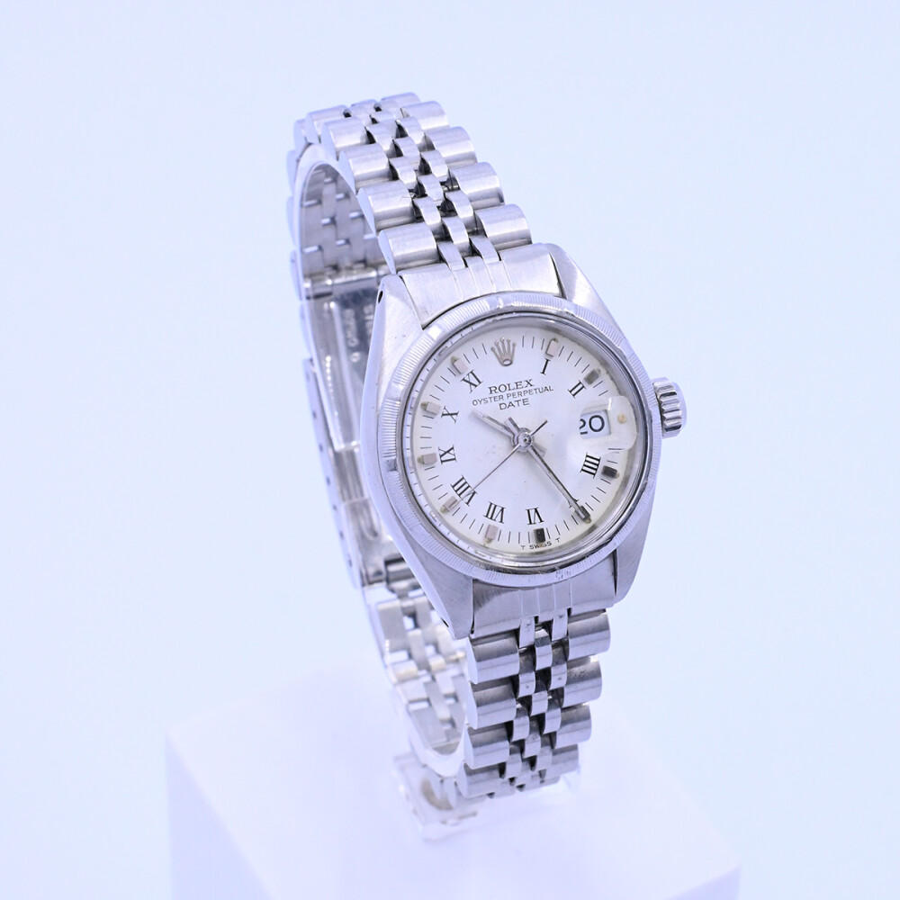 Rolex date dama 6919 año 1980 caja 26 mm acero inoxidable. Rolex date dama 6919 año 1980 caja 26 mm acero inoxidable.