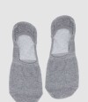 Medias invisibles individual Gris melange