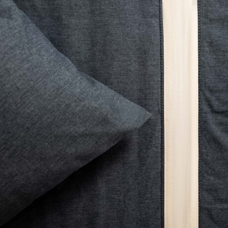 JUEGO SÁBANAS 2 PLAZAS ALGODON-Y-POLIESTER SLUB BLEND