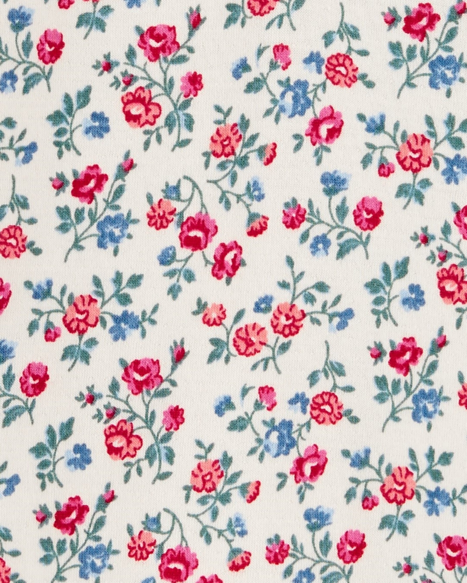 Body Con Capucha Flores Sin color