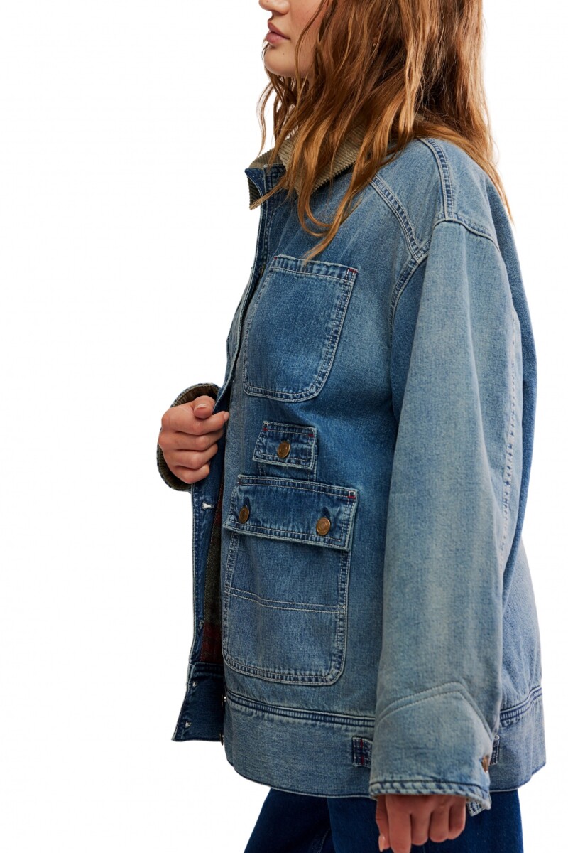 CAMPERA DENIM Azul