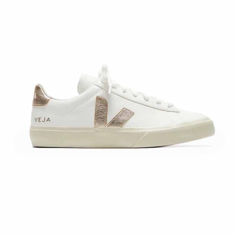Zapatillas Veja Campo Mujer Blanco