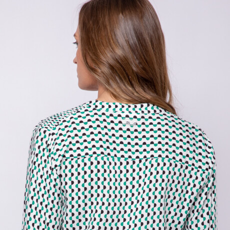 CAMISA SARRIA Verde Esmeralda
