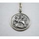 Llavero Plata 925 Con Imagen San Jorge Llavero Plata 925 Con Imagen San Jorge