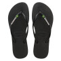 Sandalias Havaianas Slim Brasil Mujer Negro