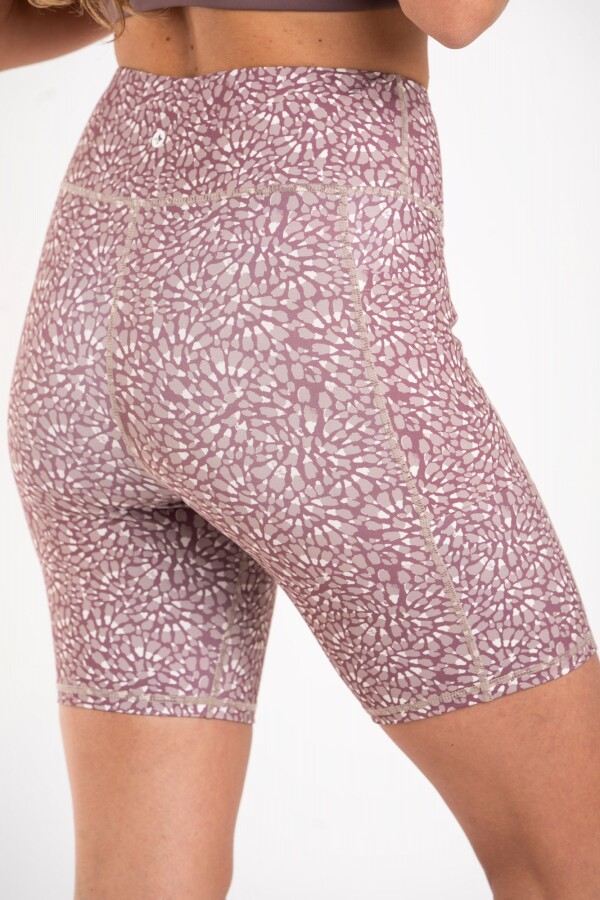 Biker Deportiva Tiro Alto Print