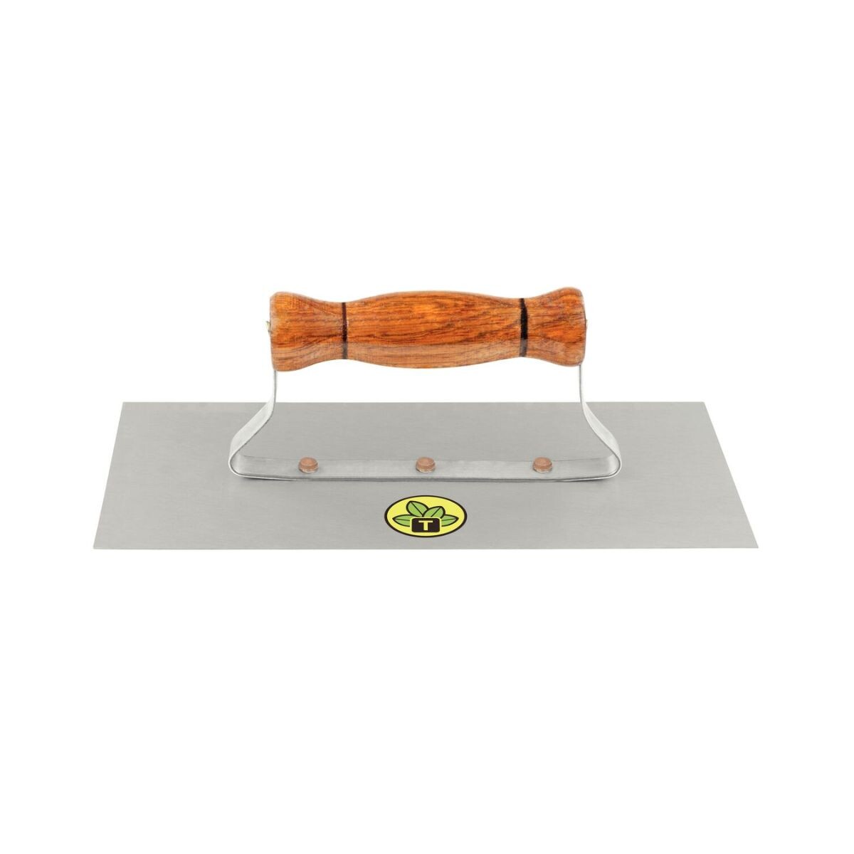 LLANA METALICA LISA MANGO DE MADERA 12X24CM TRAMONTINA Llana Metalica Lisa Mango De Madera 12x24cm Tramontina