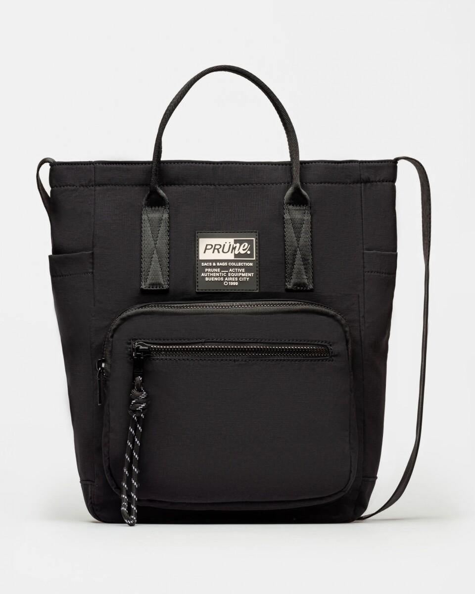 Bolso Al Hombro Forest en Nylon - Negro 