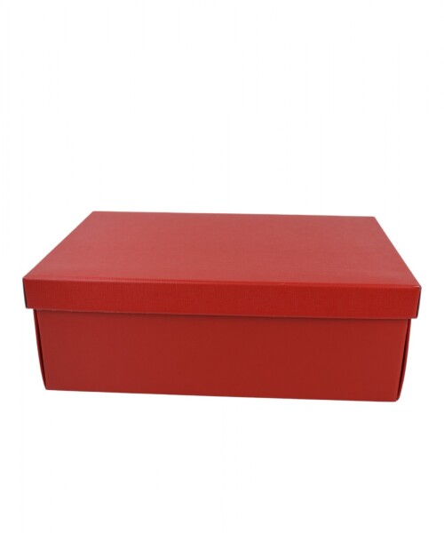 Caja+tapa easy 38x26x13 cm. LINO ROSSO