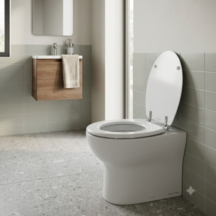 Tapa Asiento Inodoro Water Universal Fijacion Metalica MDF Tapa Asiento Inodoro Water Universal Fijacion Metalica MDF