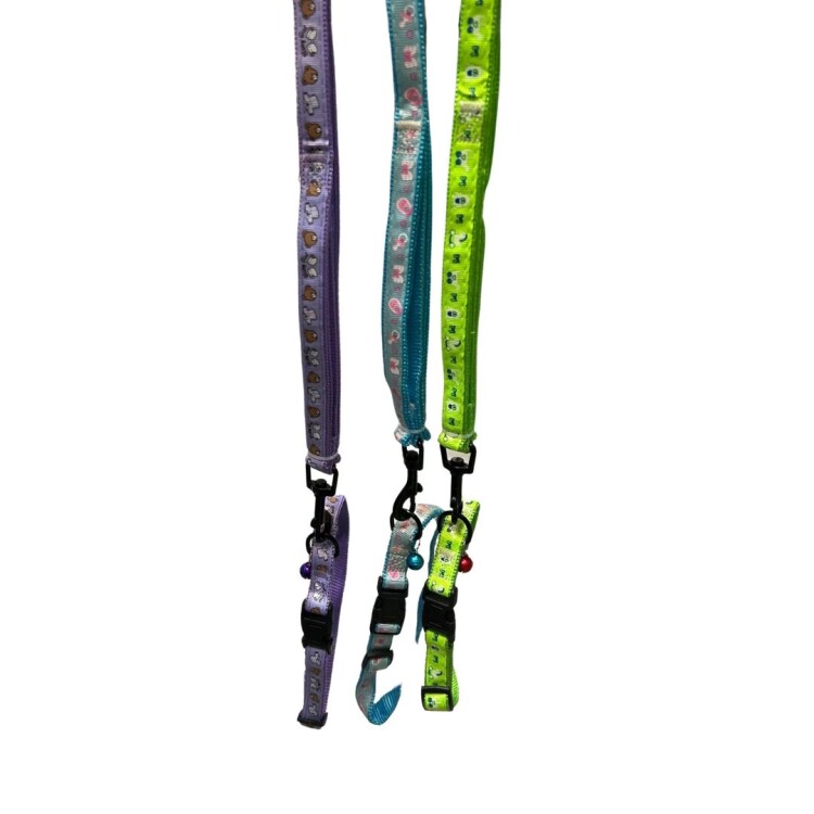 CORREA PARA MASCOTA CON COLLAR 120 MTS CORREA PARA MASCOTA CON COLLAR 120 MTS