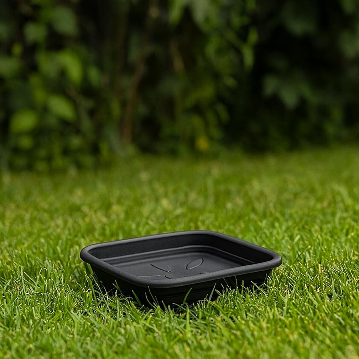 PLATO MACETA CUADRADO N 1 12.5CM 