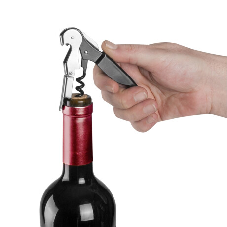 Sacacorchos Doble Efecto de Acero Inoxidable Sacacorchos Doble Efecto de Acero Inoxidable