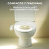 Bidet Para Inodoro Moderno Adaptable Ducha Higienica Baño Color Blanco