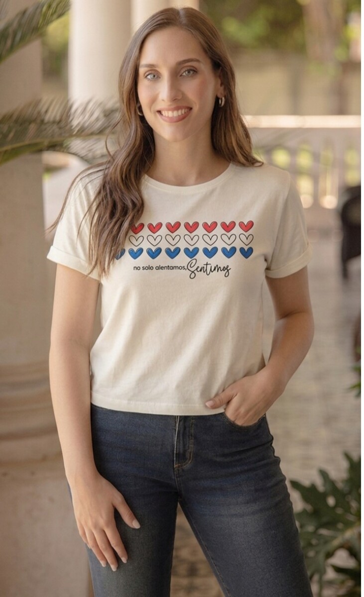 Remera PARAGUAY. - Natural. 