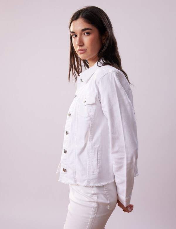 Camperita Jean Flecos BLANCO