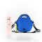 Set de lunchera Big de neopreno con correa ajustable y botella de acero inoxidable 500ml brio set cielo/rosa