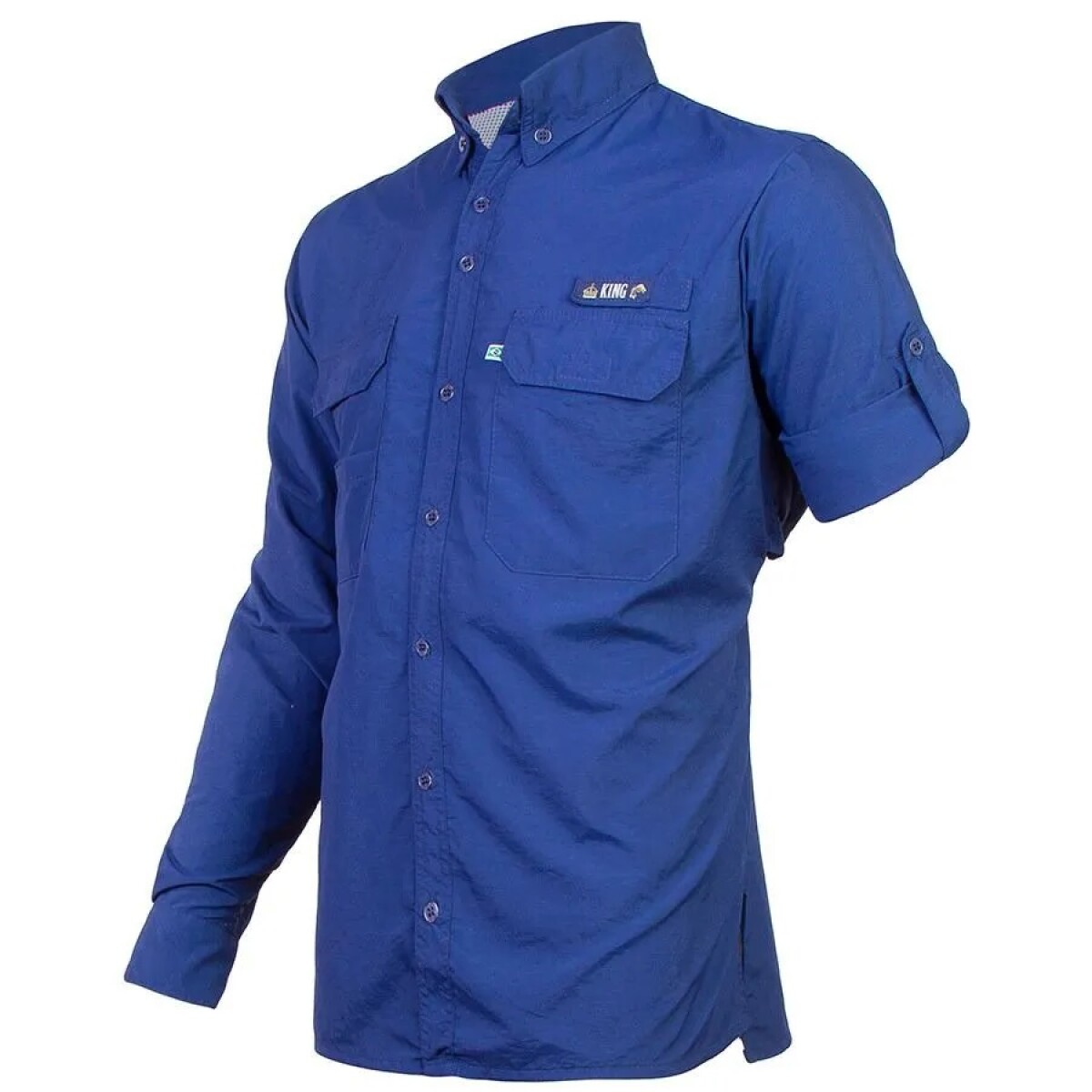 Camisa Antares con protección UV - King brasil - Azul 