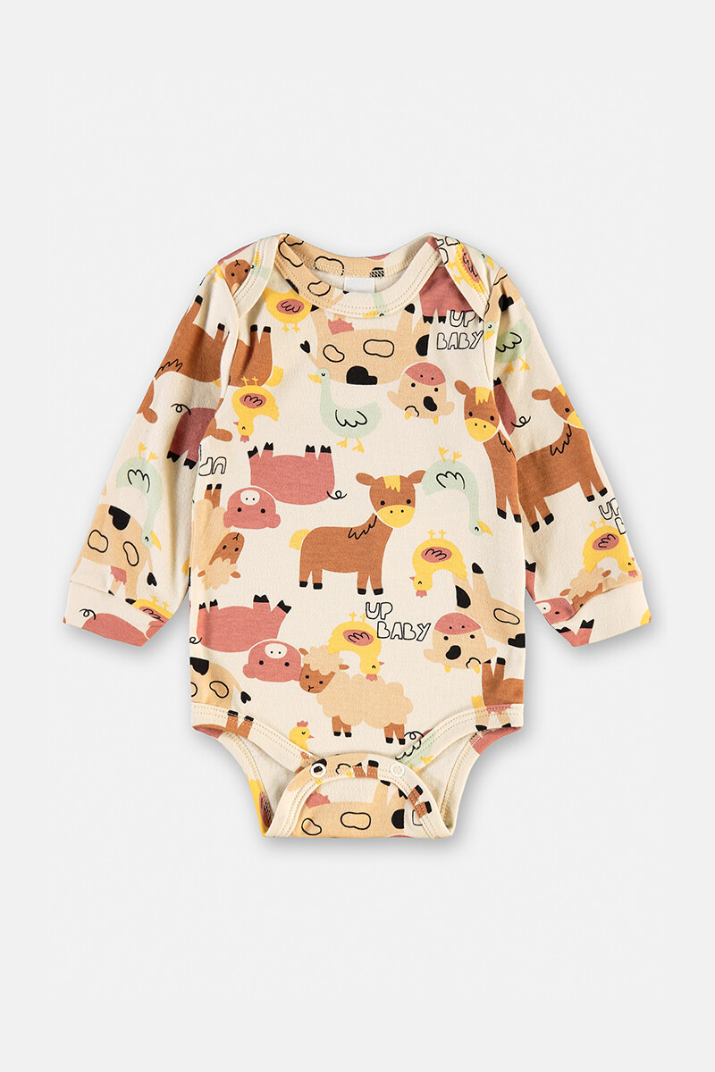 Body Zook manga larga Bebé - Variante 2 