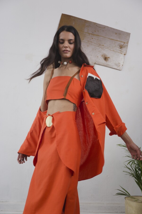 Sun Skirt Mandarina