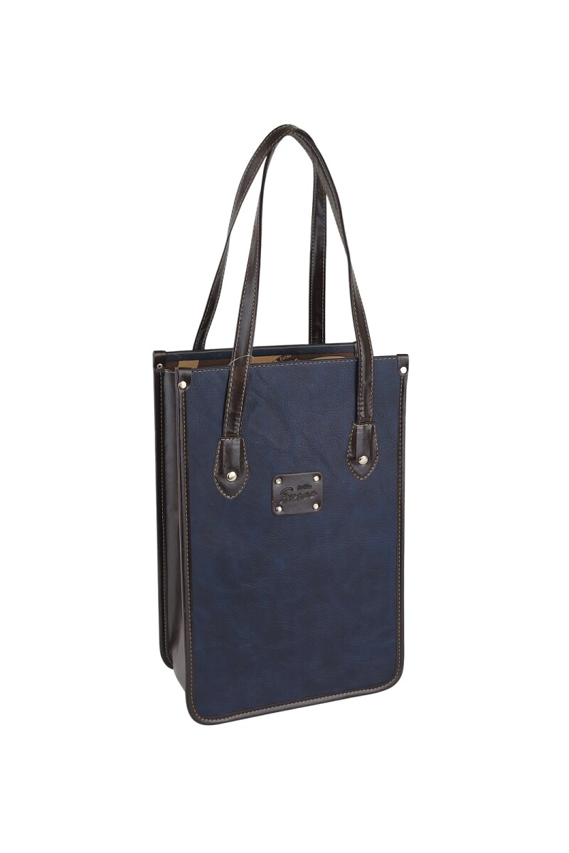 Matera tipo bolso Azul