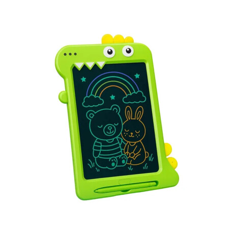 Tablet de dibujo para niños cocodrilo Verde