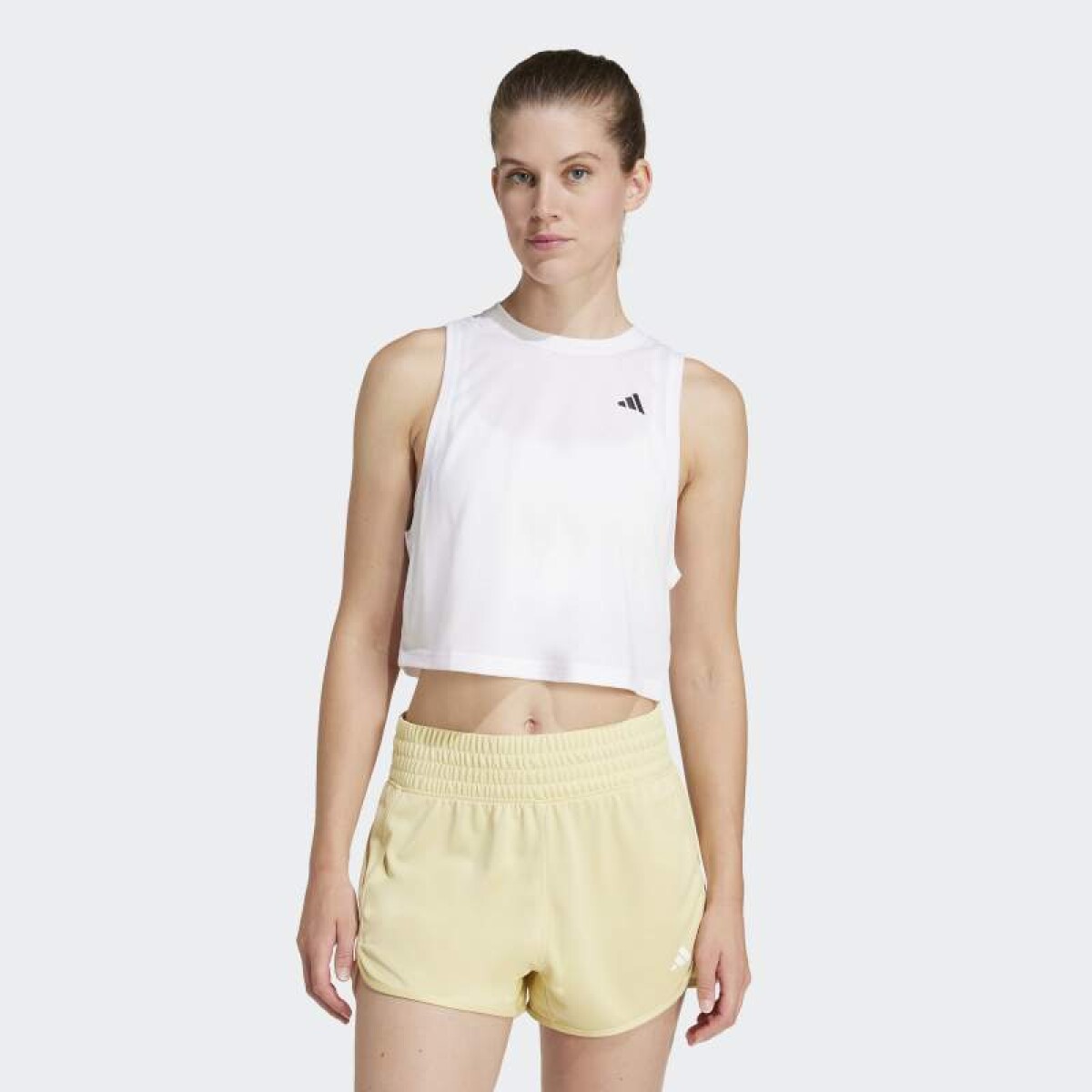 Musculosa Adidas Essentials Boxy - Blanco 