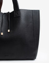 Shopper Shopper Reversible Con Doble Asa De Mano Y Hombro. - Negro