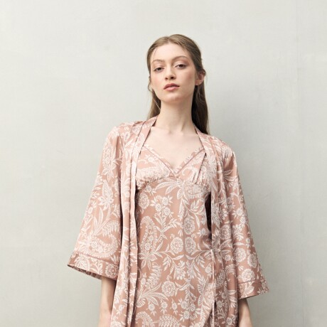 BATA LOTO PRINTED Tostado