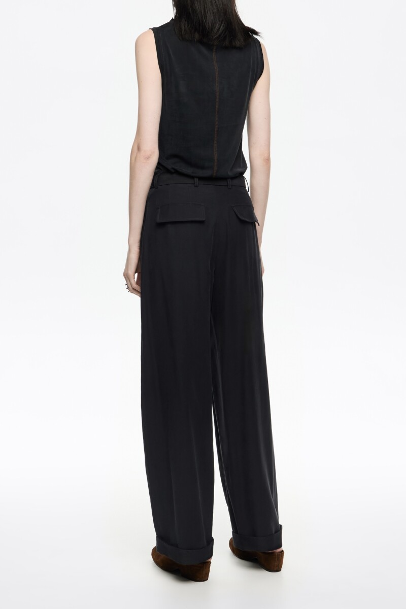 PANTALÓN CAMPANA Negro