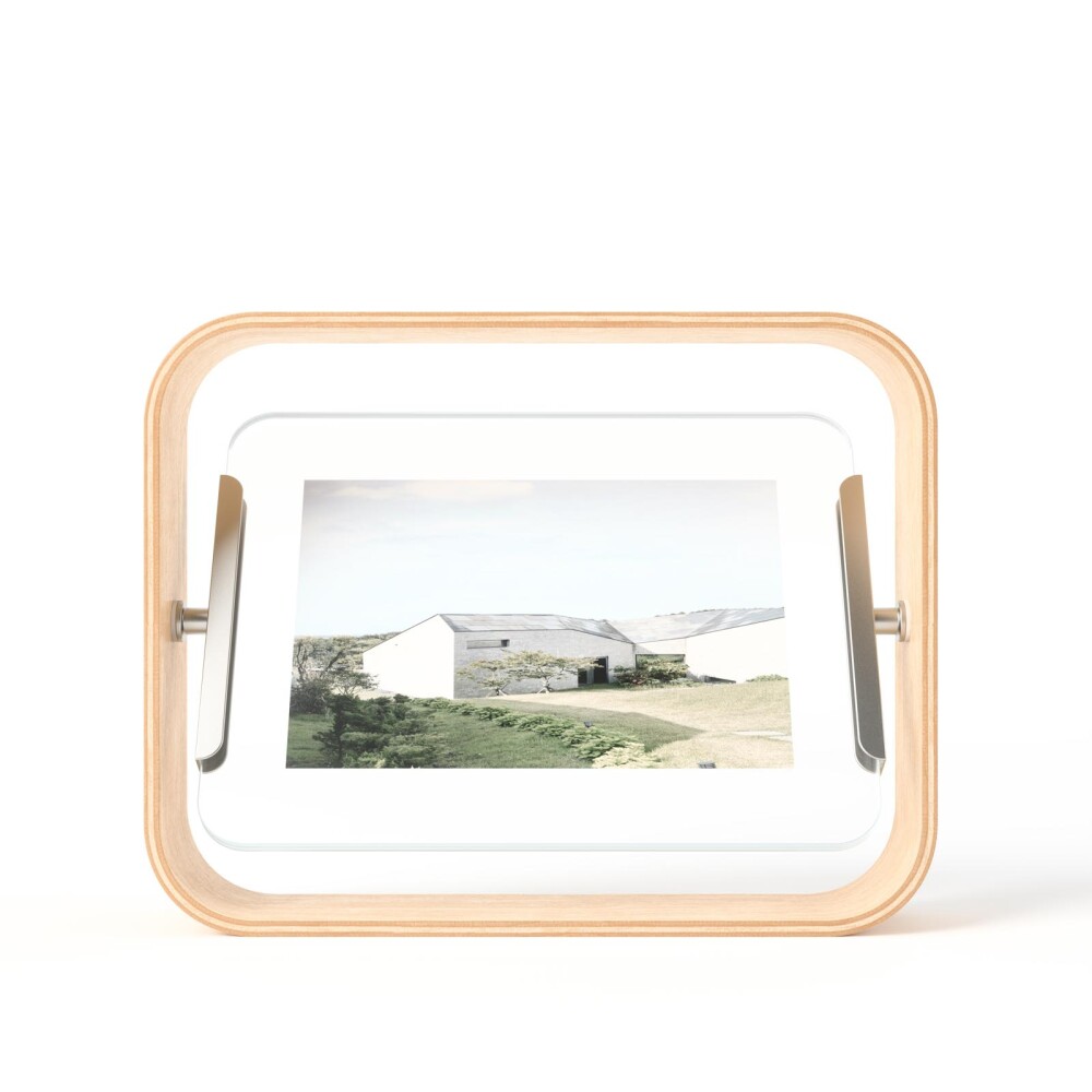 PORTARRETRATOS MADERA-Y-VIDRIO NATURAL-BEIGE BELLWOOD