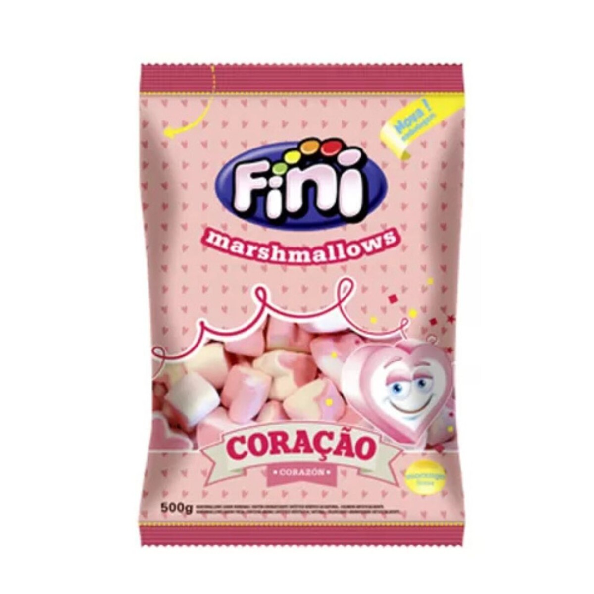 Marshmallow Corazón Fini 500g - N/a 