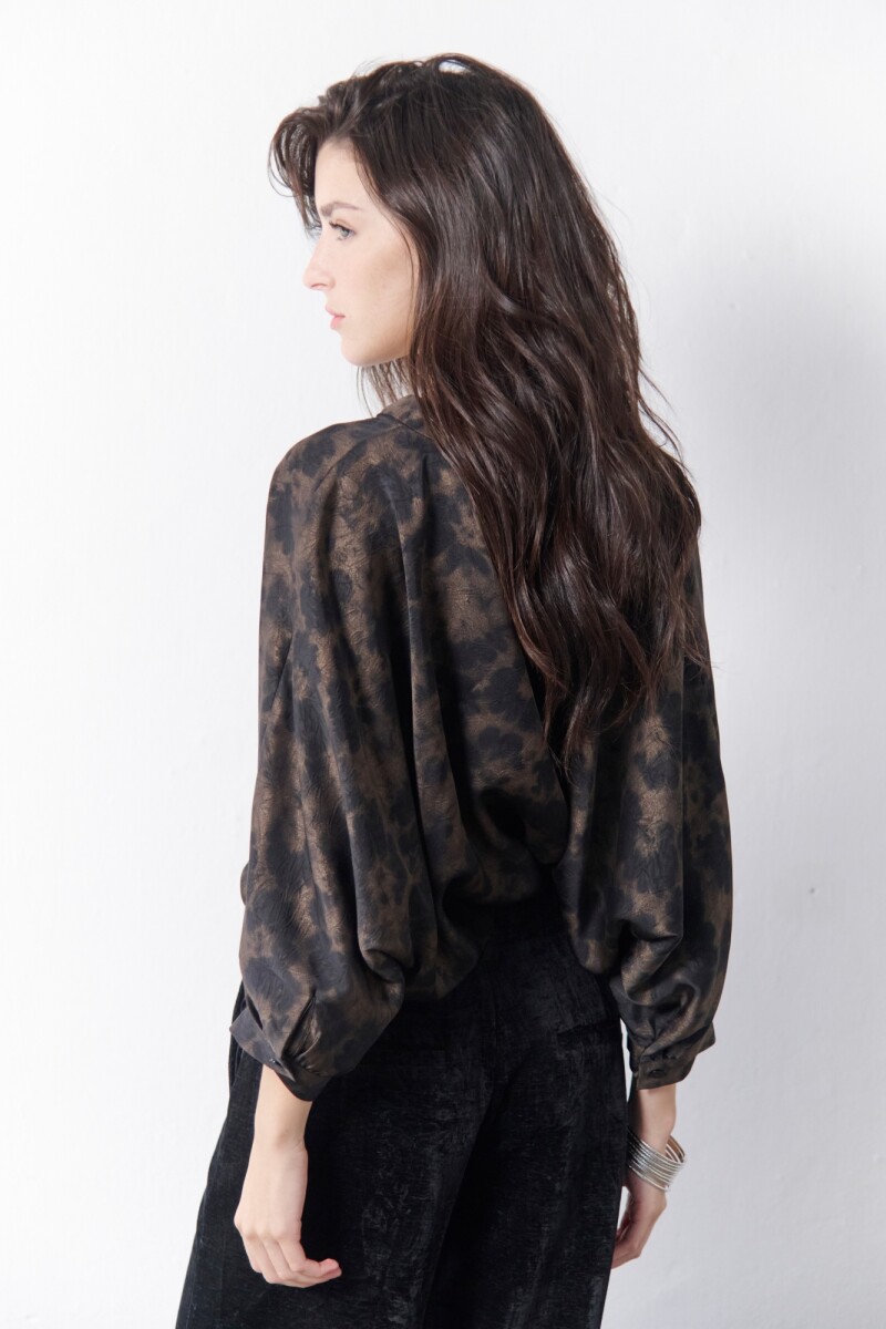 CAMISA MADISON COBRE CHOCOLATE