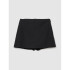 MID RISE LINEN SKORT TRUE BLACK V2