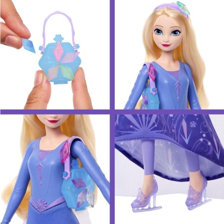 Muñeca Frozen Reveal Patinaje con Accesorios ELSA