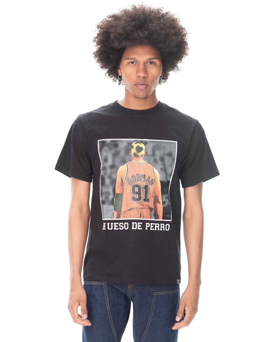 Remera Rodman2 - Negro 