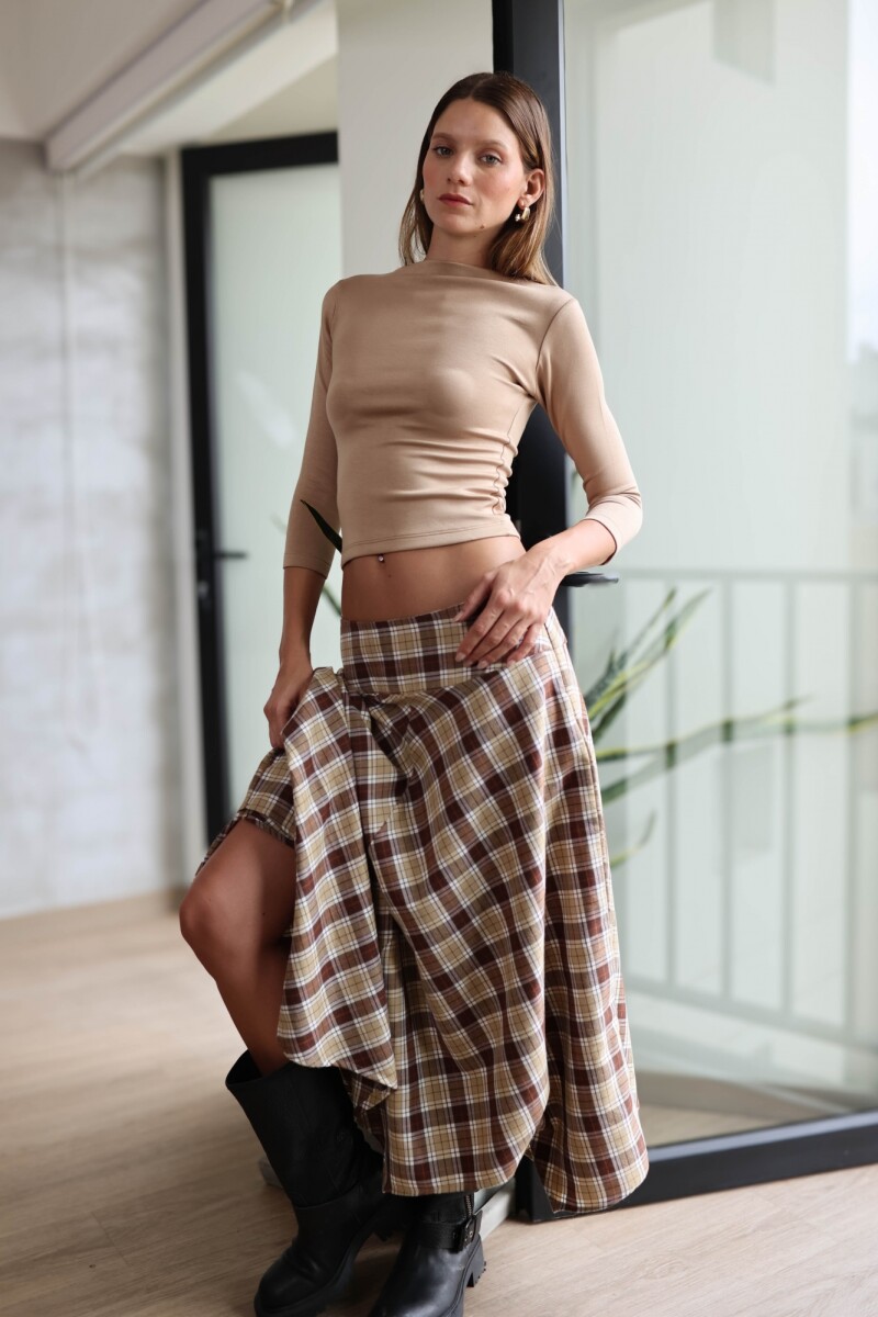 FALDA VIKTORIA NEW CHOCOLATE