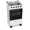 COCINA A GAS BLANCA THOMPSON CTH 1000 F COCINA A GAS BLANCA THOMPSON CTH 1000 F