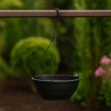 MACETA COLGANTE 3,5LTS NEGRA NEGRO