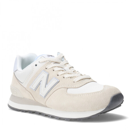 Championes de Mujer New Balance 574 Beige Natural - Lavanda