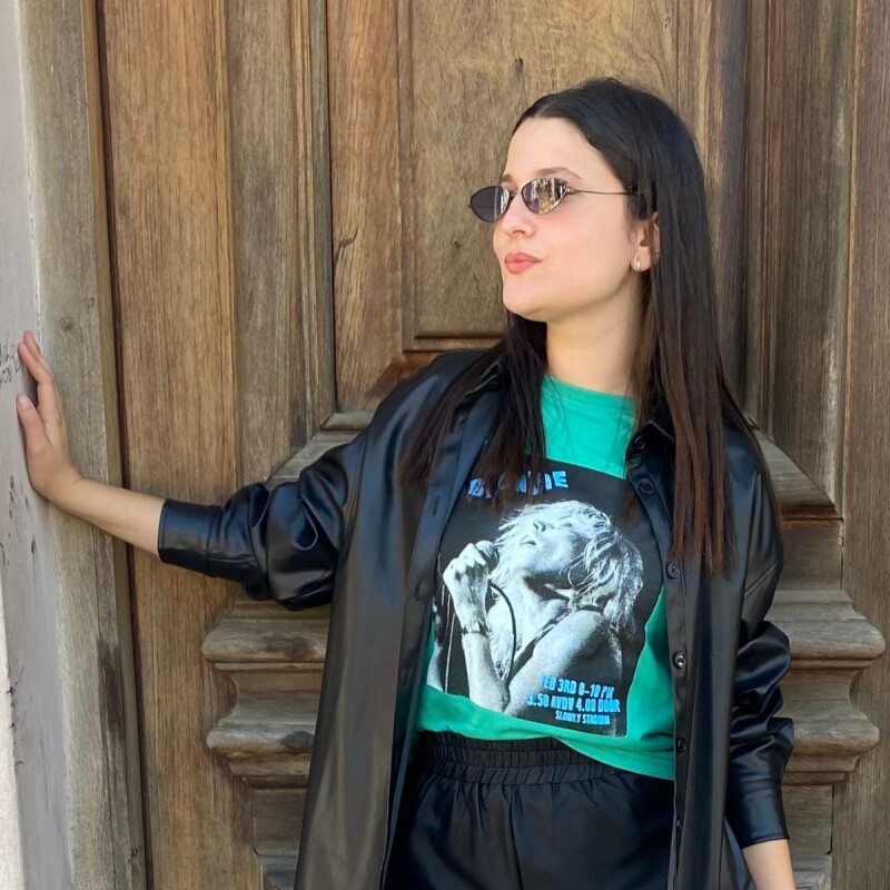 Camisa Cuerina Wanna Black