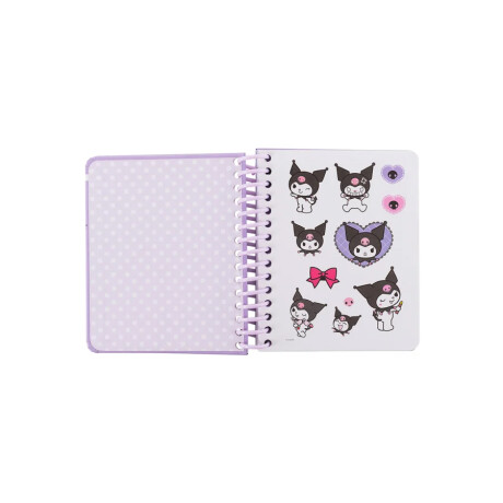 Cuaderno Mooving Pocket Kuromi corazones