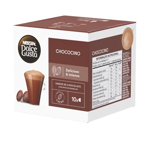 Caja de 10 Cápsulas Nescafé Dolce Gusto Chococino 001