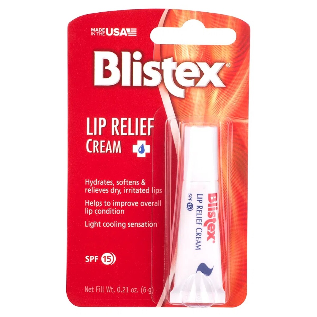 Bálsamo Labial Blistex Lip Relief Cream Spf15. 6grs 